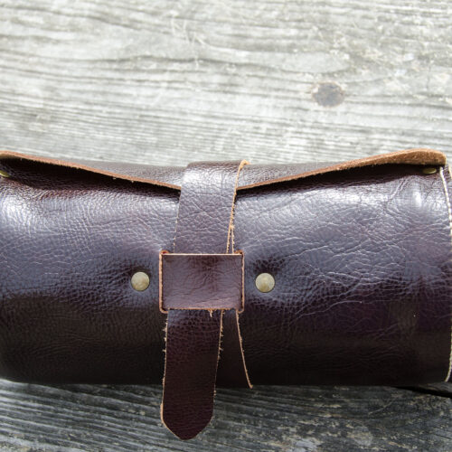 Leather Wash Bag Kit - Make your own